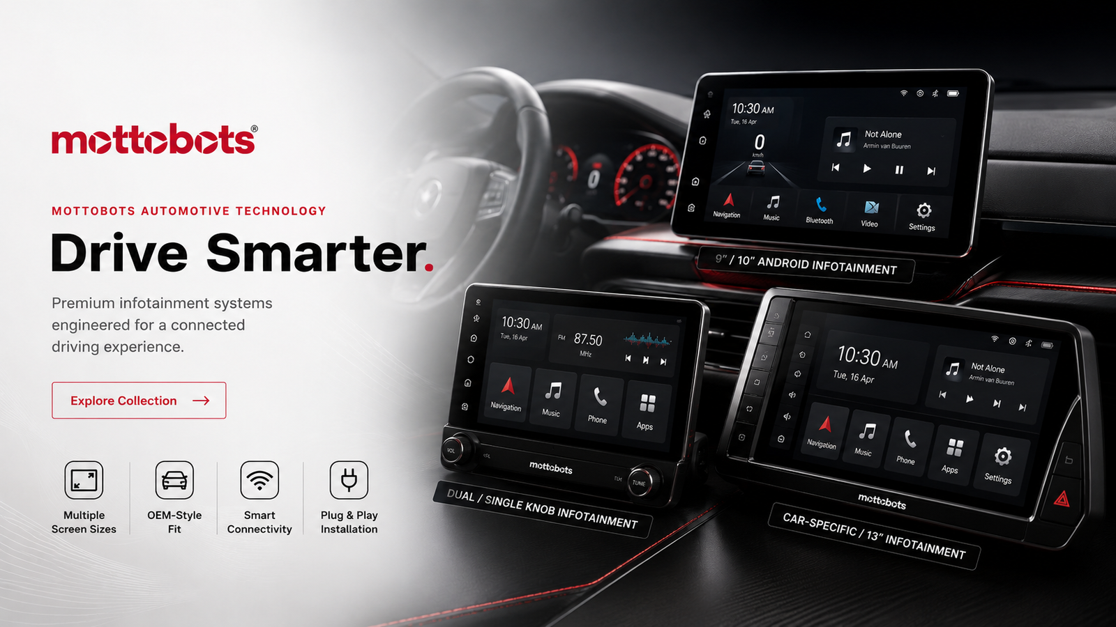 Home mottobots new infotainemnt car specific